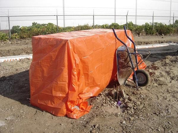 Little Jumbo Dekzeil 8x10 m oranje - 100 gram - 34100810