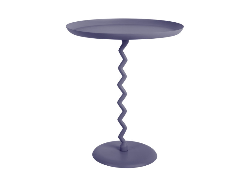 Side Table Zig Zag Large LM2256BL Turquoise blue