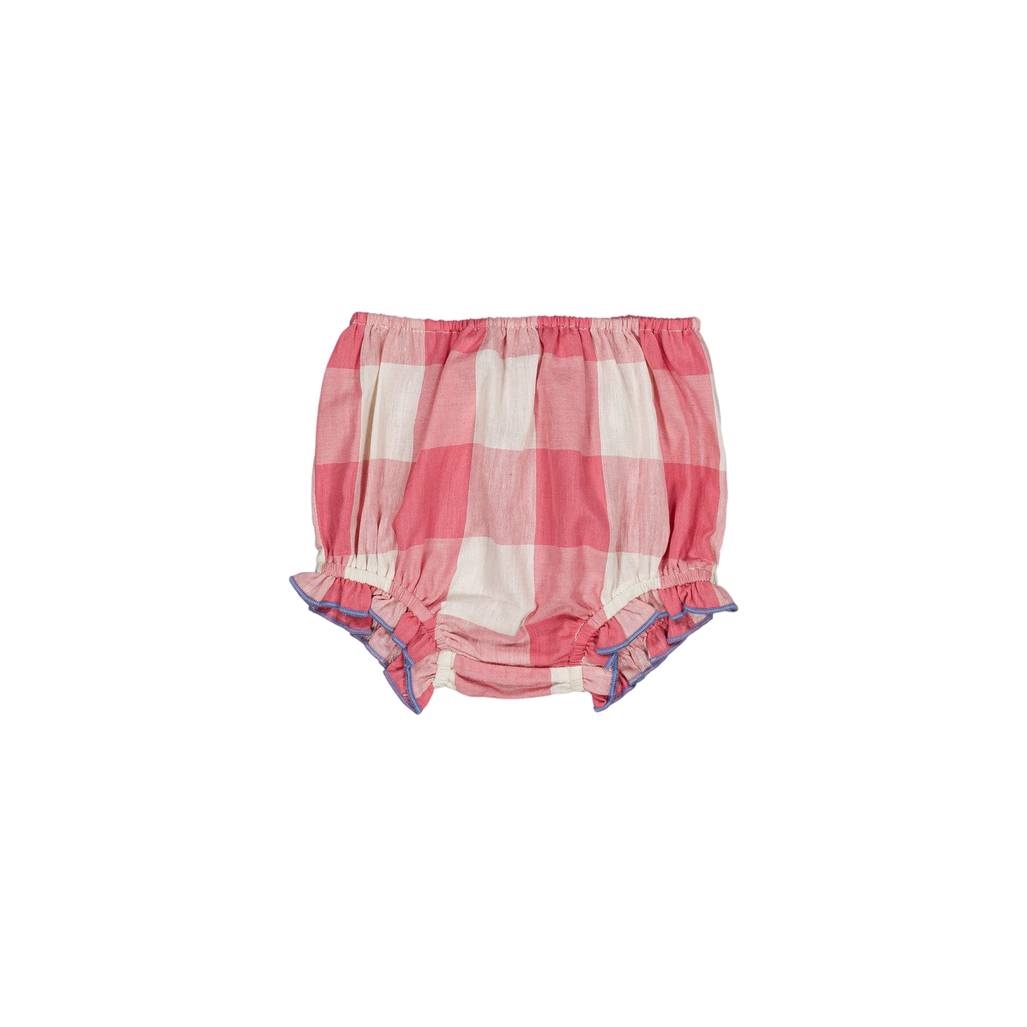 Baby Shorts Babe Check Rose
