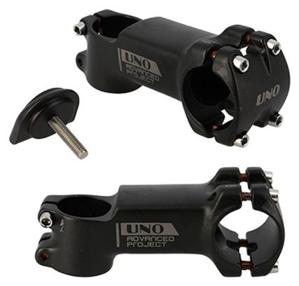 POTENCE VTT AHEAD SET 1''1/8 L70 UNO ALU 6061 NOIR   7° (CINTRE 31.8)