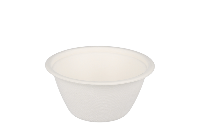Sausbakje 180ml Ø96mm 7oz suikerriet BIO