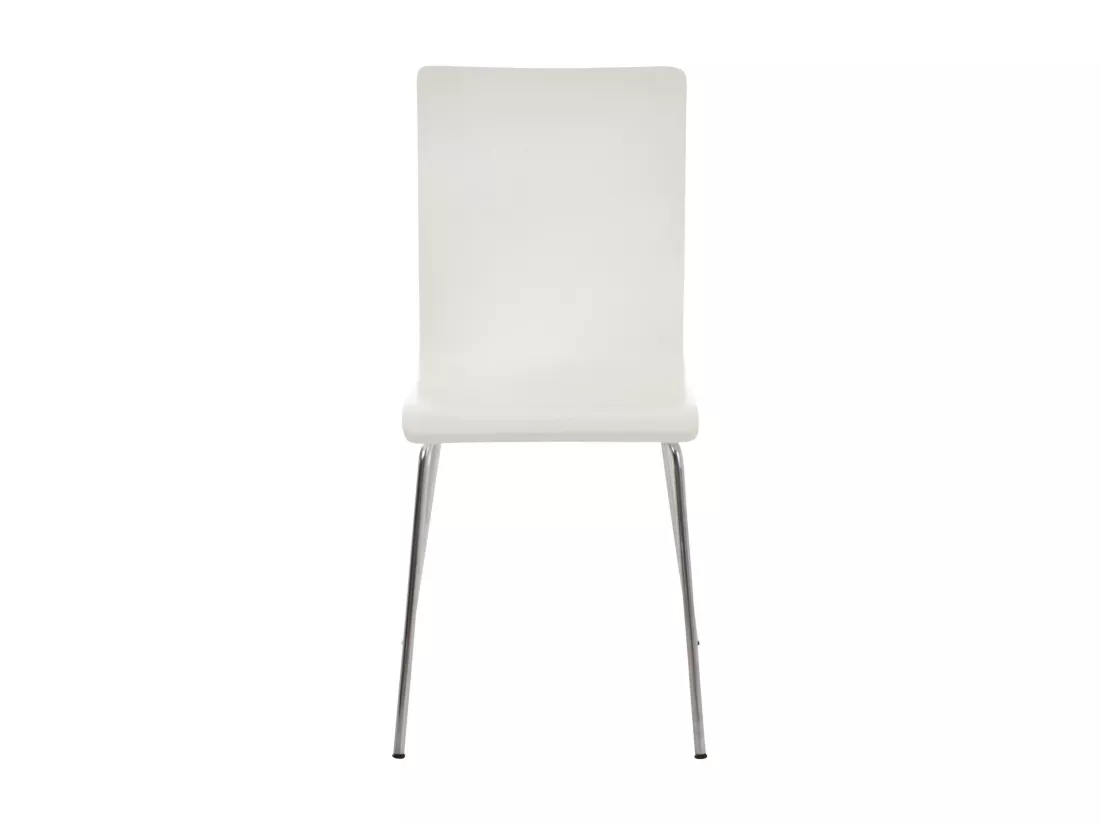 Chaise de conférence - Bois - Blanc - Pepe