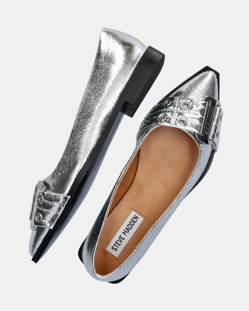 Steve Madden Grail Ballerinas & instappers  - zilver