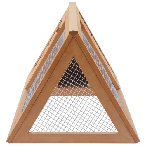 Gaiola marrom para coelhos