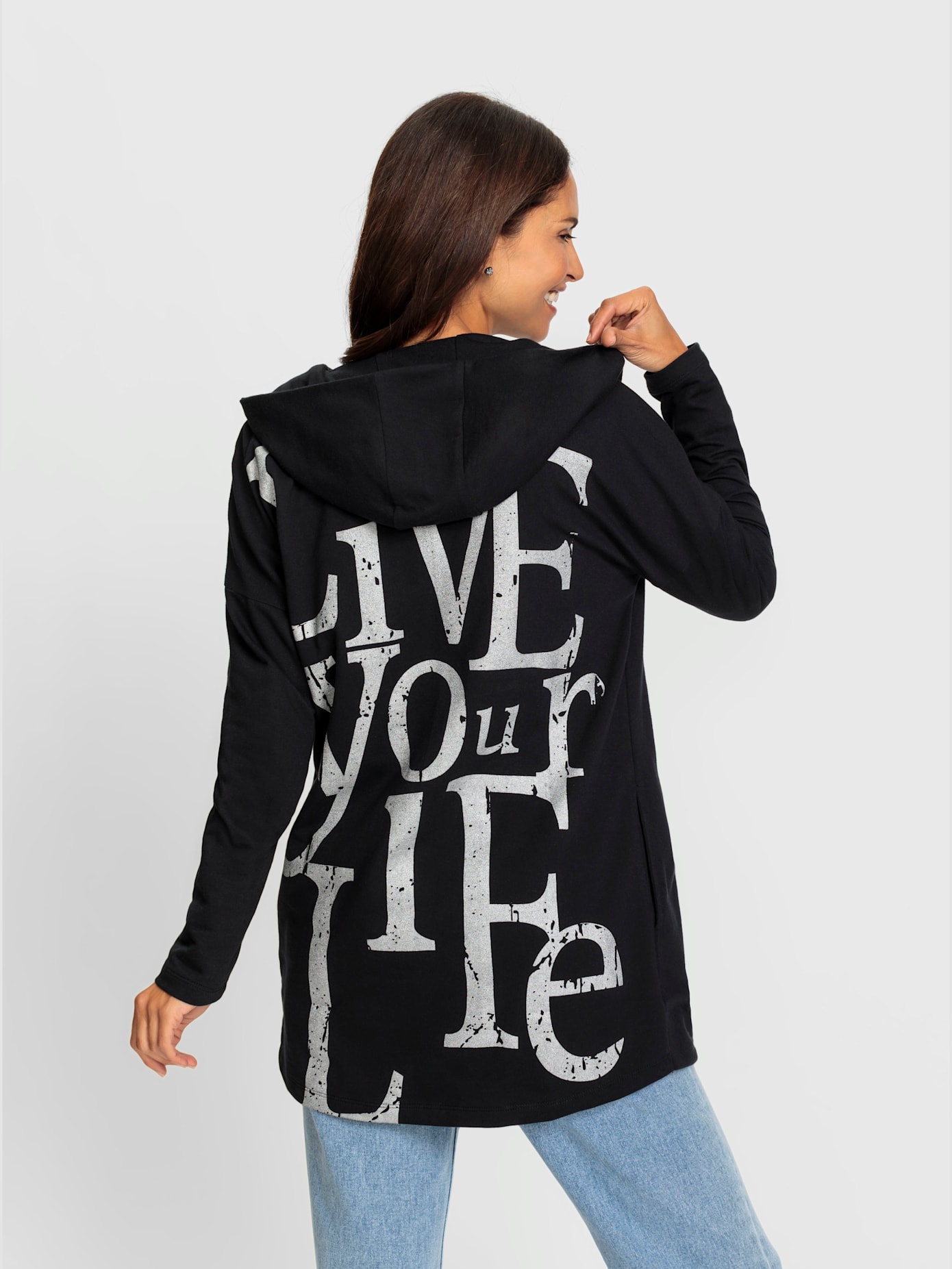 Veste sweatshirt 50% coton