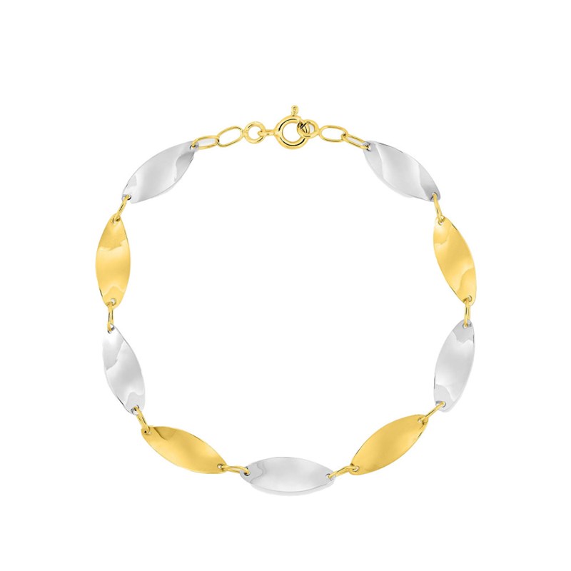 Bracelet Femme - Or 18 Carats - Longueur : 18 cm