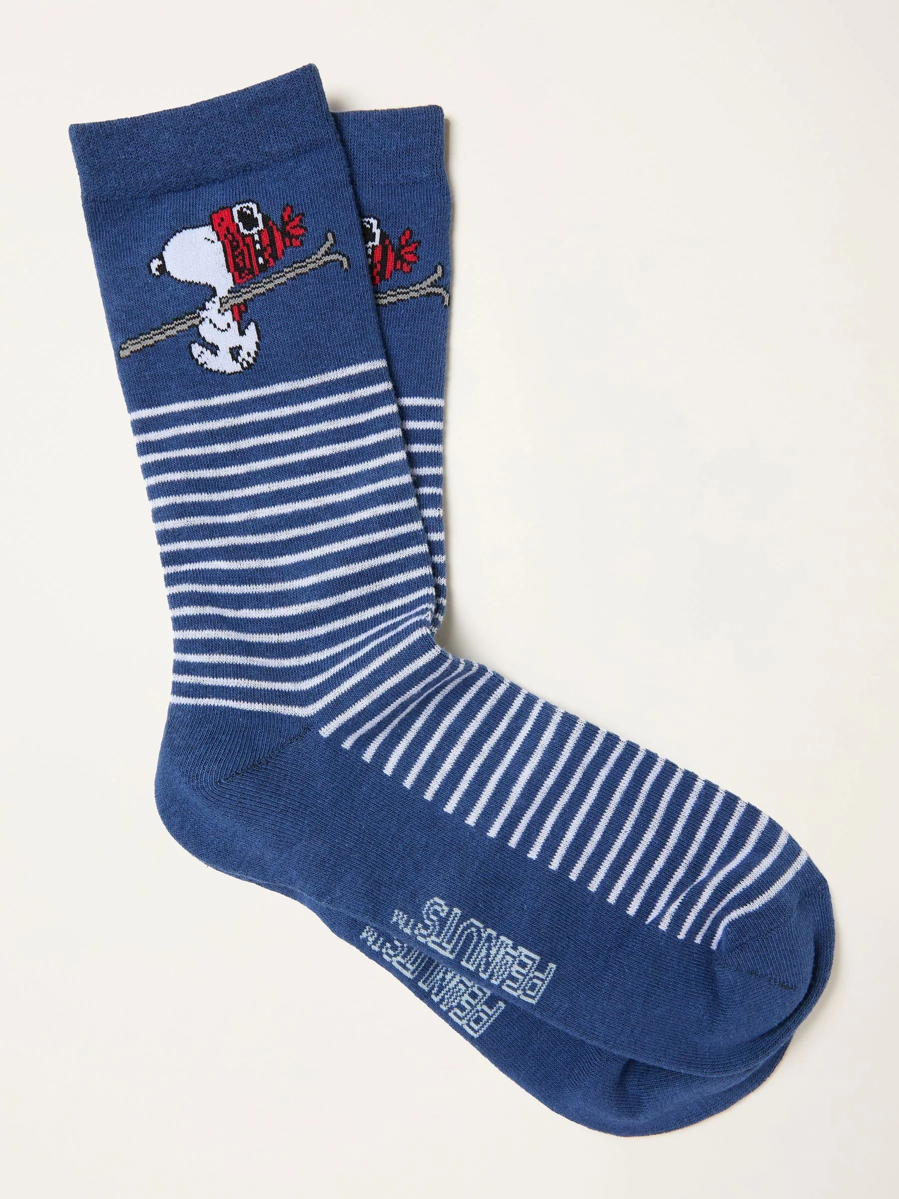 FatFace Mens Skiing Snoopy Socks in a Mug