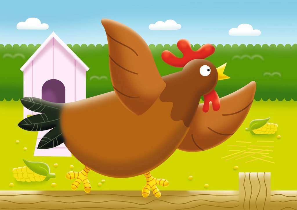 Ravensburger - On The Farm My First Puslespil 2/3/4/5 brikker