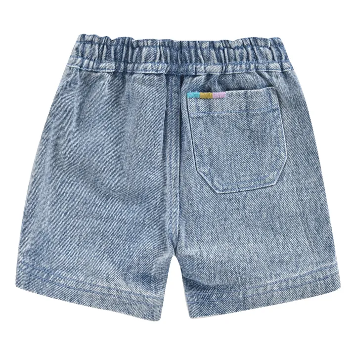Louise Misha Short Obiki Denim | Bleu jean