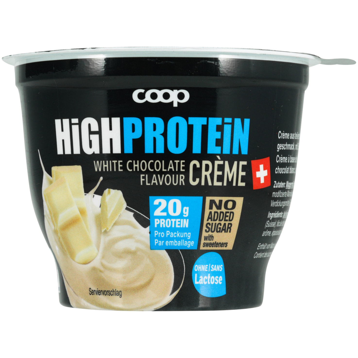 High Protein Crème weisse Schokolade