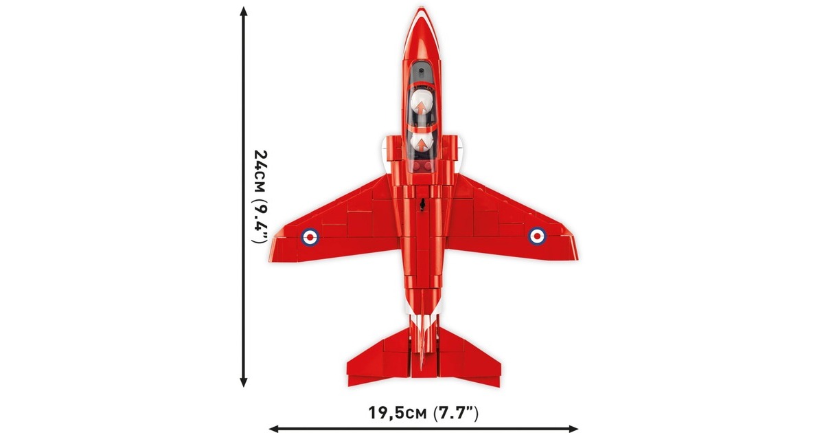 COBIArmed Forces - BAe Hawk T1 Red Arrows Constructiespeelgoed  (Schaal 1:48)
