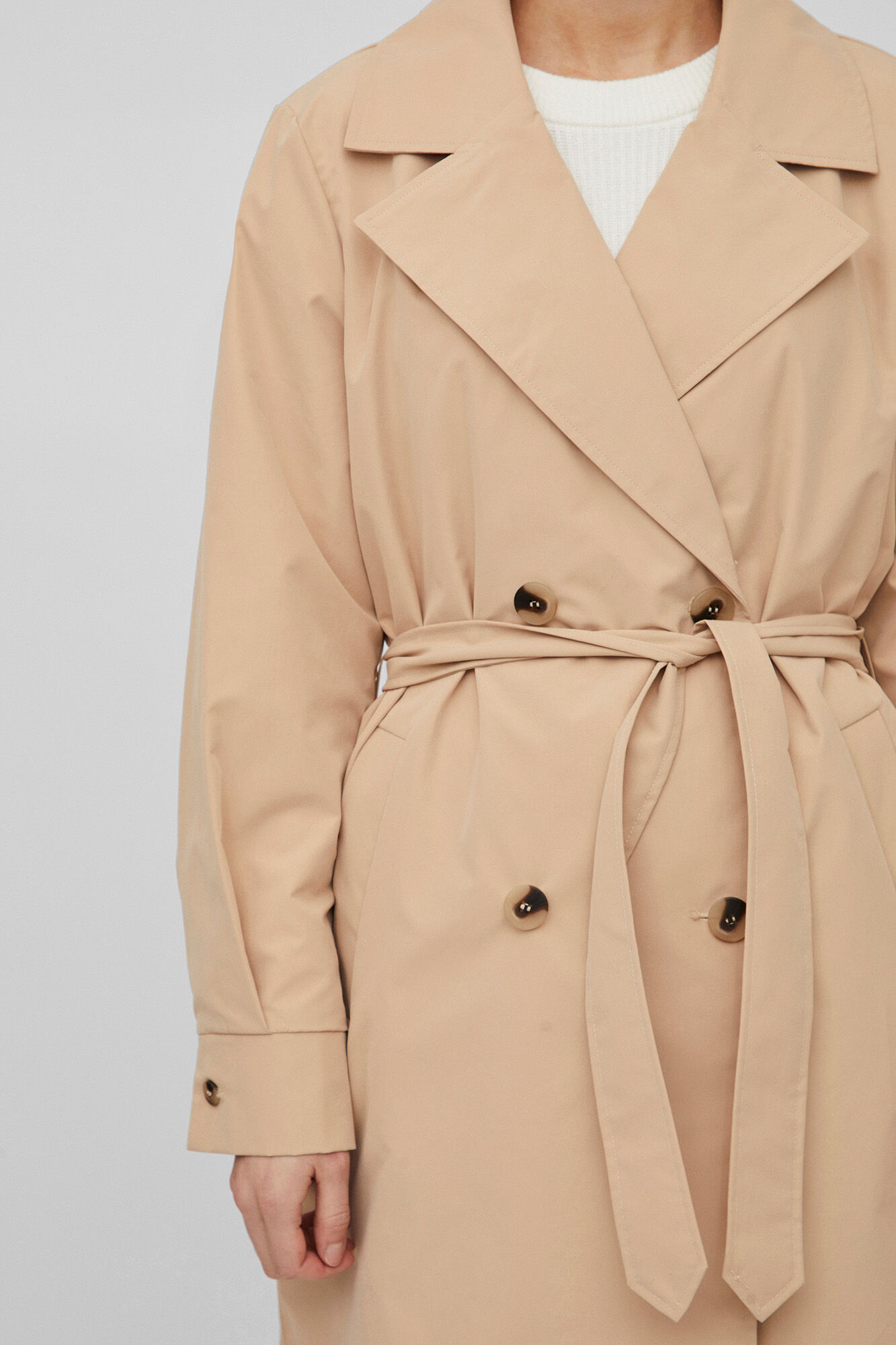 Trench coat Vila - Cinza