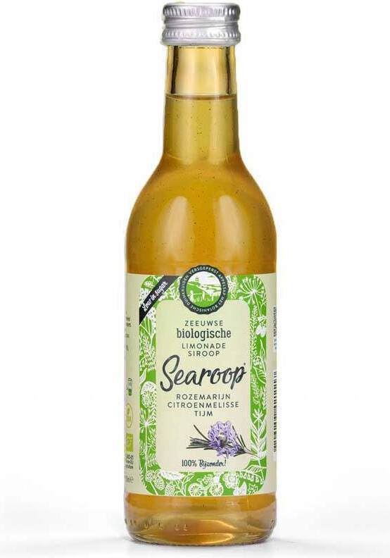 Searoop rozemarijn citroenmelisse tijm siroop 250 ml