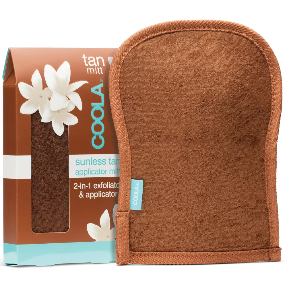 COOLA Sunless Tan 2-in-1 Applicator/Exfoliator - 1 stk