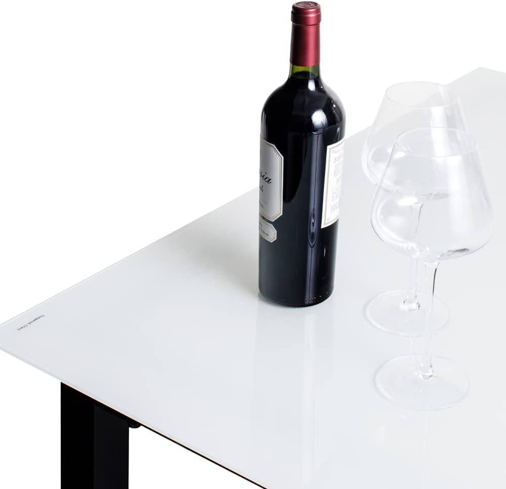 Casaria® Gartenmöbel Set 6 Stühle mit Tisch 150x90cm Aluminium Sicherheitsglas Wetterfest Klappbar Modern Terrasse Balkon Möbel Sitzgruppe Garnitur Bern