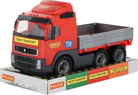 Volvo Lastbil Legetøj Med Lad - Polesie - 45 CM