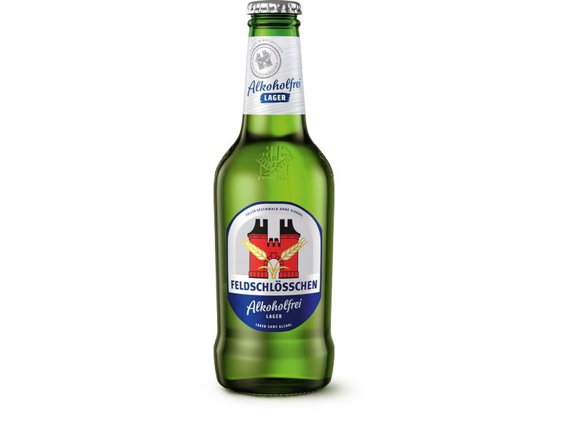 Feldschlösschen Lager Bier alkoholfrei 10 x 0.33 l Lagerbier ohne Alkohol
