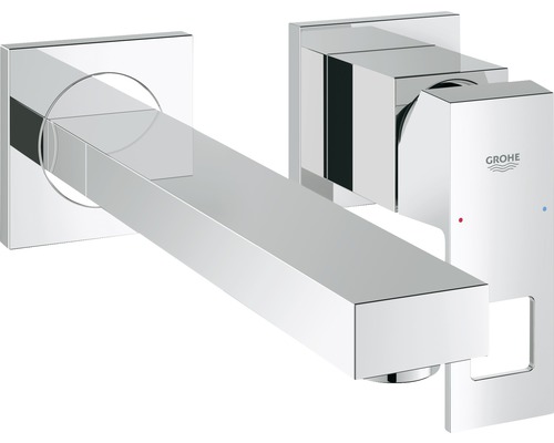 GROHE inbouw wastafelmengkraan EUROCUBE chroom zonder inbouwdeel 23447000