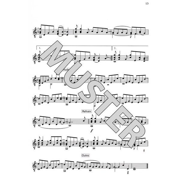 Edition Dux Acoustic Pop Guitar Solos 5