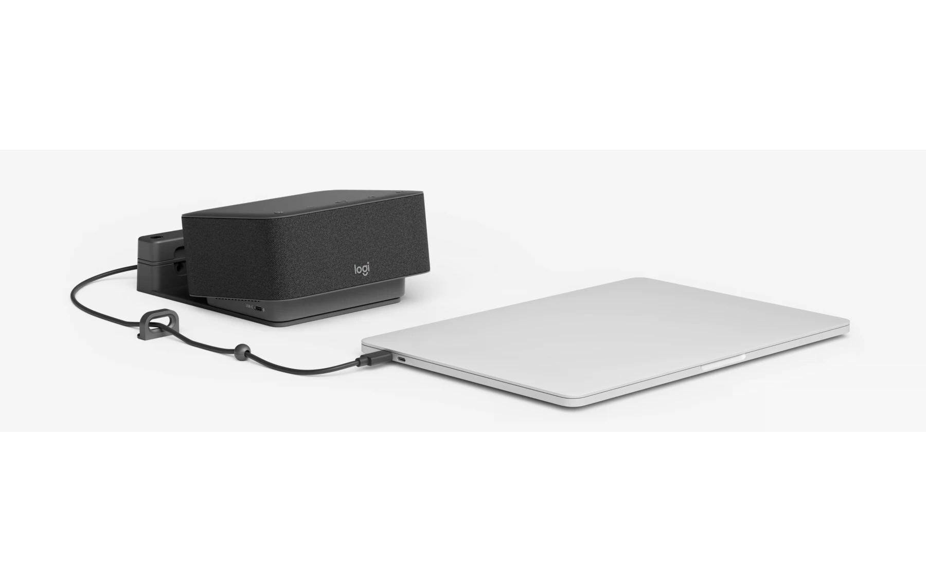 Logi Dock Fokusraum-Kit<br>Videokonferenzlösung für Fokus-Räume – ganz einfach mit einem einzigen Kabel