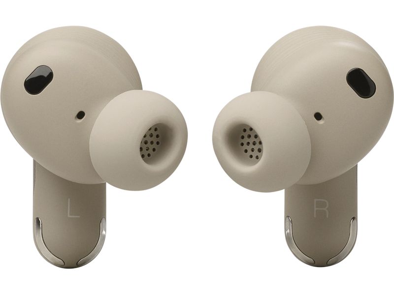 JBL True Wireless In-Ear-Kopfhörer Tour Pro 3 Beige Kabellose Noise-Cancelling-Ohrhörer mit Smart Charging Case