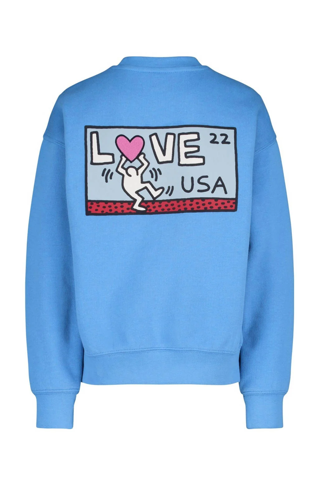 America Today sweater blauw