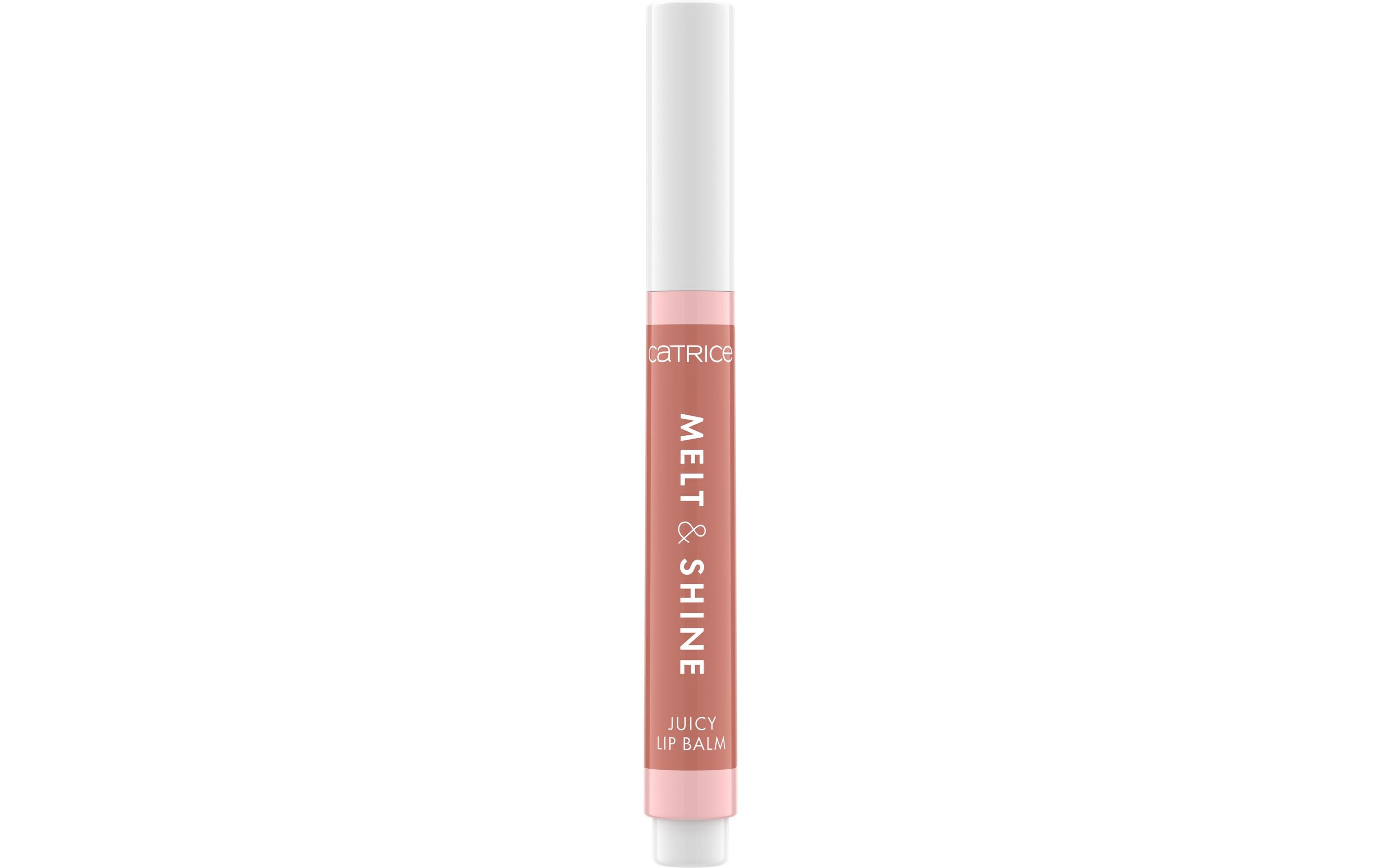 Lip Gloss Melt and Shine 090 Coco ColadaGlänzender Lippenbalsam in einem warmen Braunton