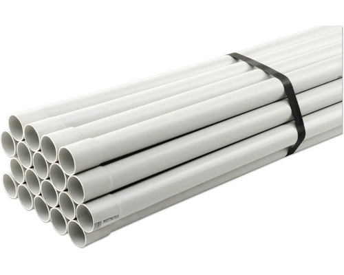 Starre installatiebuis M20 grijs 2,0 m