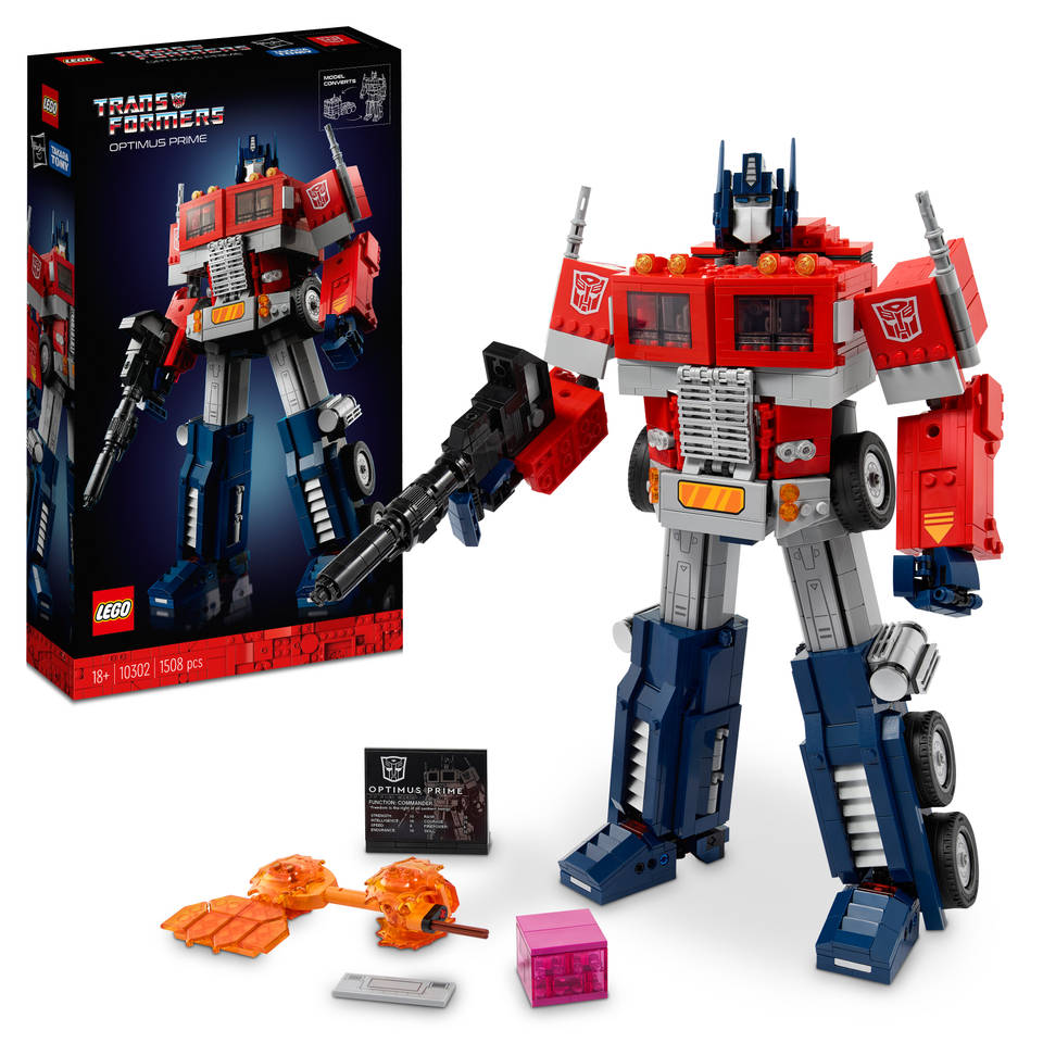 LEGO Icons Transformers: Optimus Prime 10302