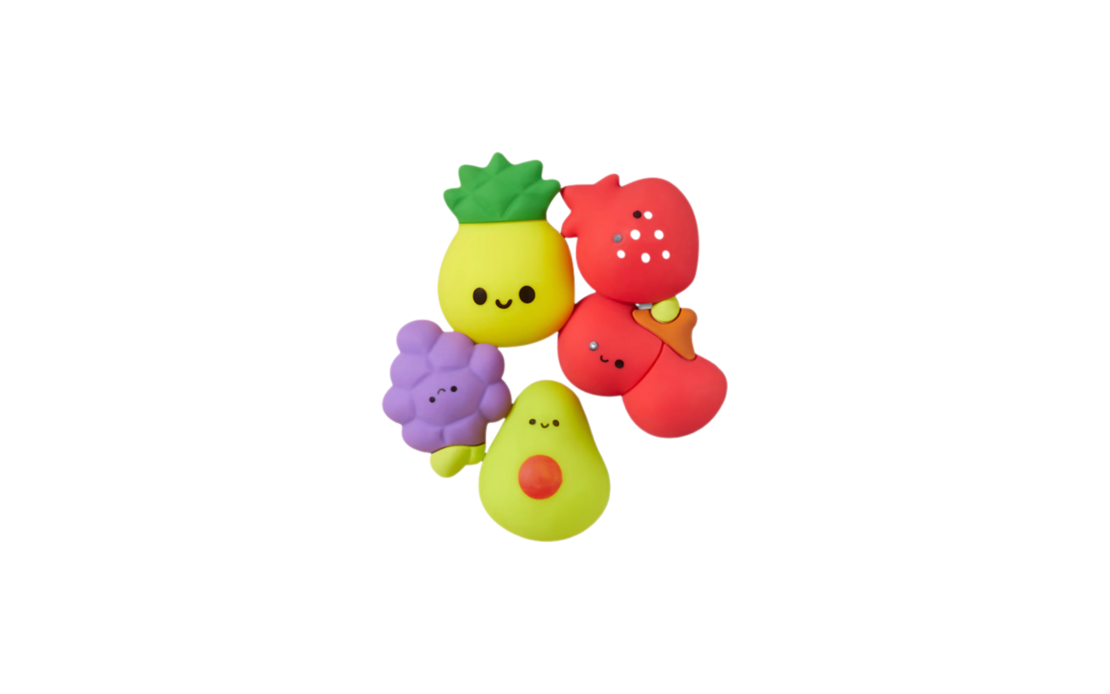 Crocs Jibbitz Squish Fruits Schuhanstecker 5er Pack