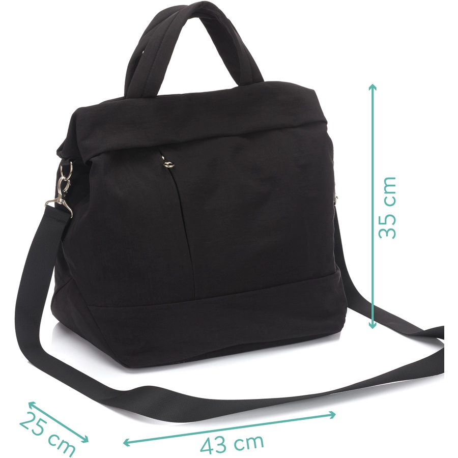 Fillikid Wickeltasche Palma Schwarz