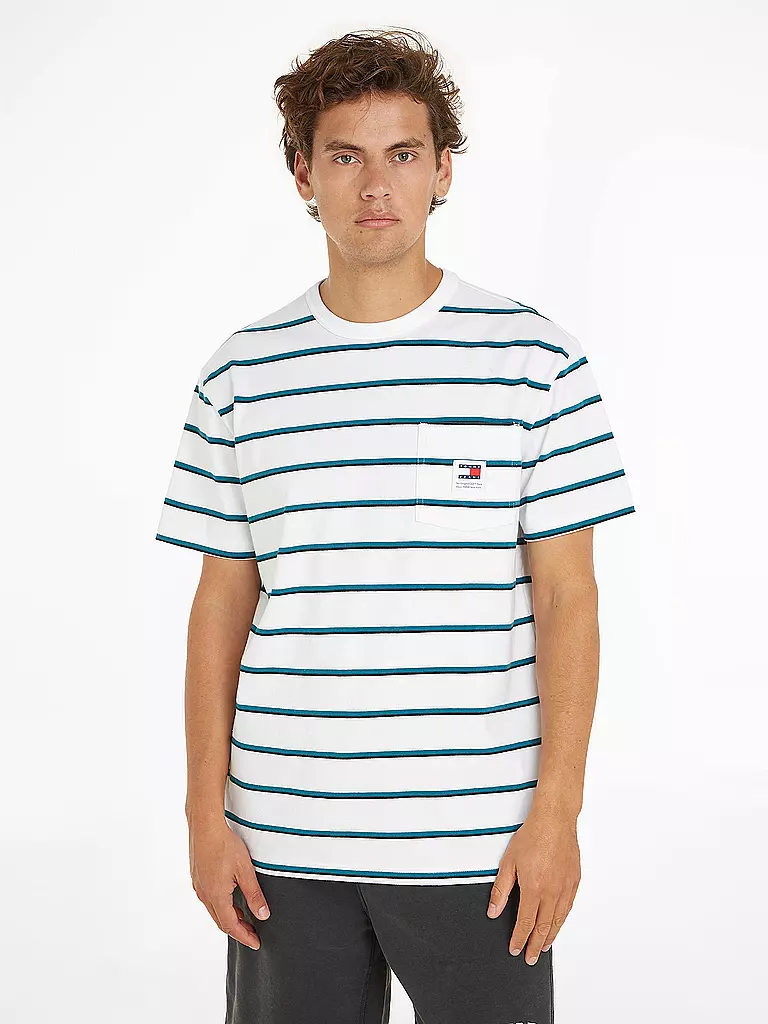 TOMMY JEANS T-Shirt  weiss