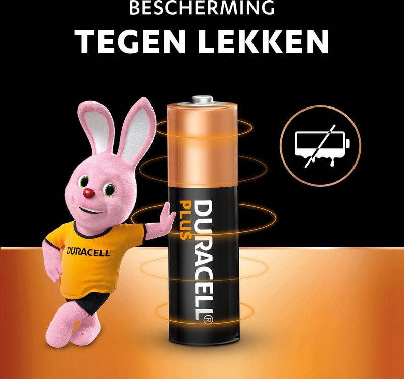 Duracell Plus AA - alkaline batterijen - 1,5V, LR6 - 20 stuks