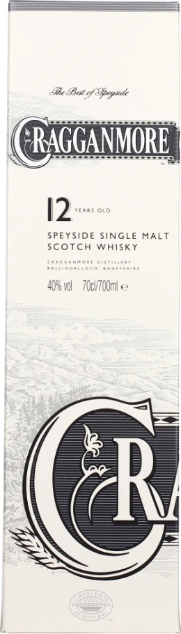 CRAGGANMORE 12 YEARS SINGLE MALT 70CL