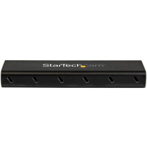 StarTech.com Boîtier USB 3.1 (10 Gb/s) pour SSD SATA M.2 NGFF avec câble USB-C - Aluminium