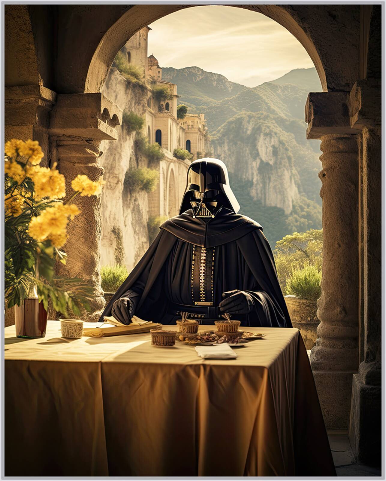 Breakfast on the darkside by Slender O’Kenoshi - Open Edition.