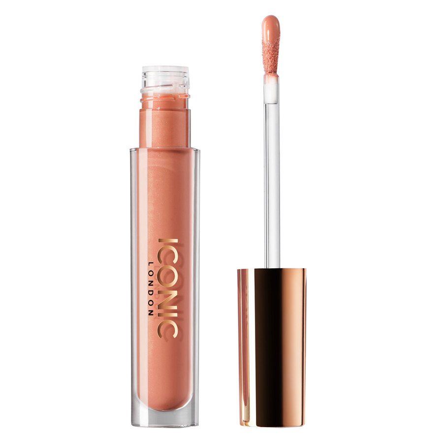 Iconic London Lip Plumping Gloss Feeling It Brown Nude 5ml
