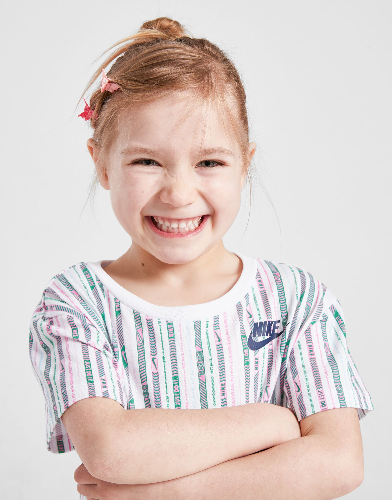 Nike Ensemble T-shirt/Short Stripe Bébé
