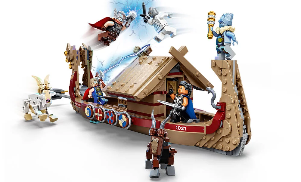 LEGO®MARVEL SUPER HEROES 76208 - LE DRAKKAR DE THOR