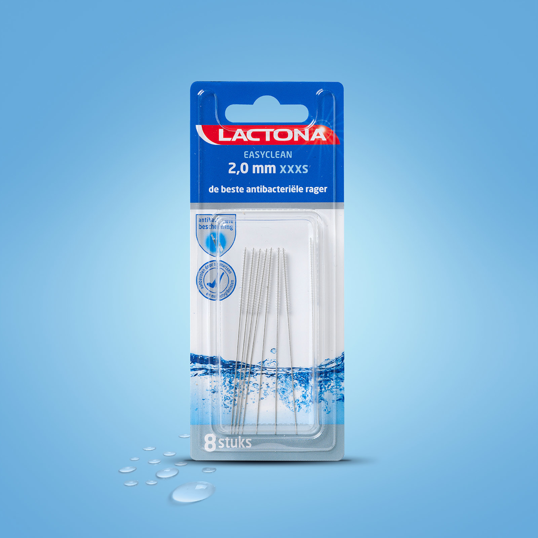 Lactona Interdental cleaner XXXS 2mm (8 stuks)