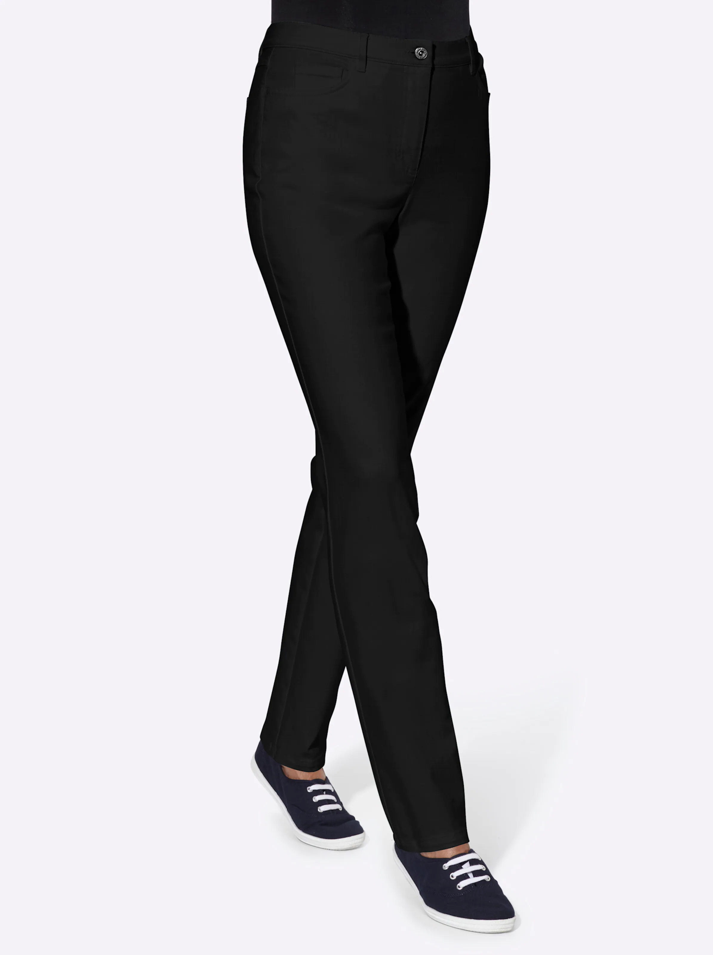 Cosma 5-Pocket-Hose in schwarz
