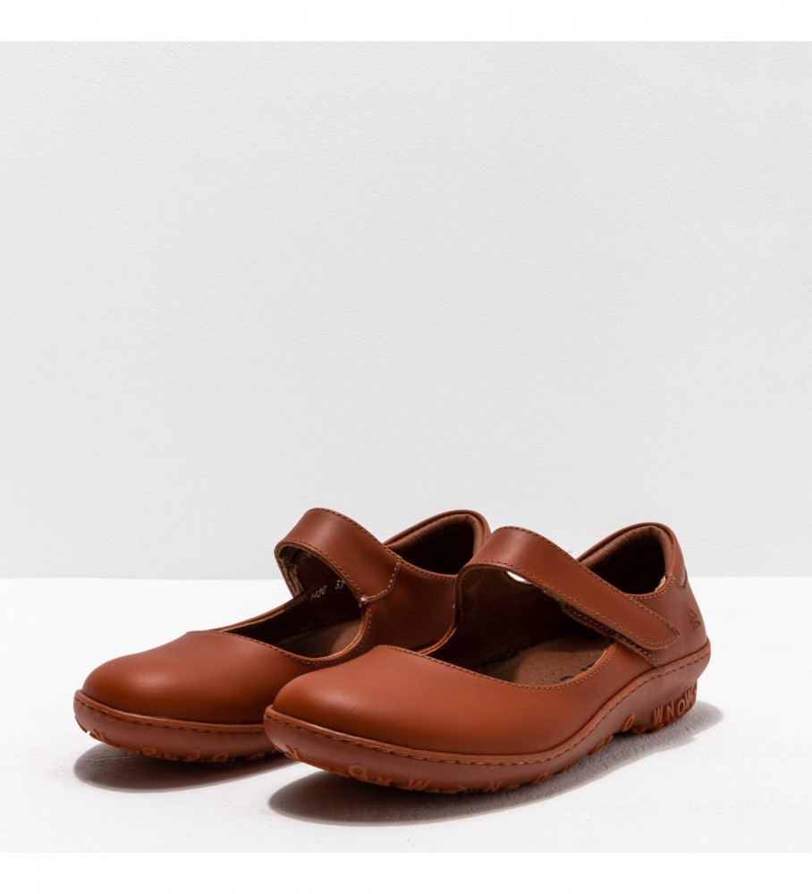 Sapatos de couro sintético Antibes vermelhos