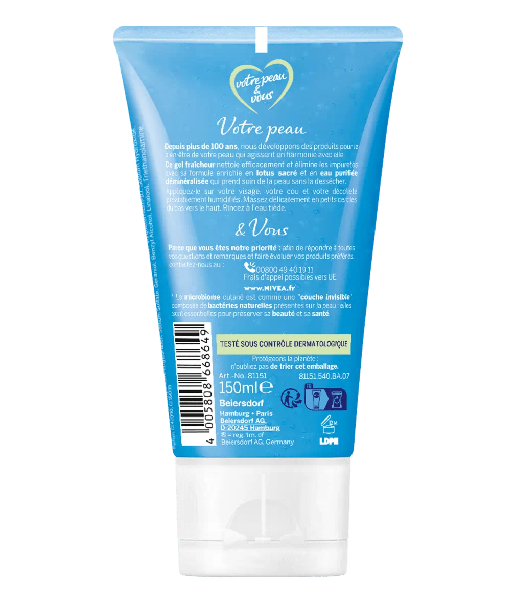 GEL NETTOYANT FRAÎCHEUR