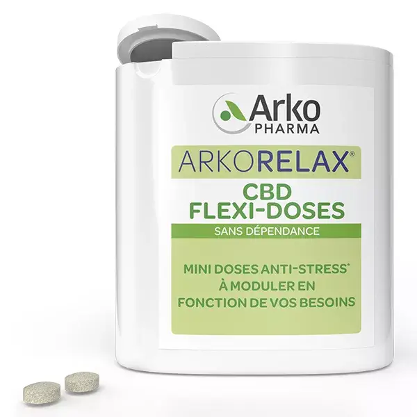 Arkopharma Arkorelax CBD Anti-Stress Flexi-Doses 60 comprimidos