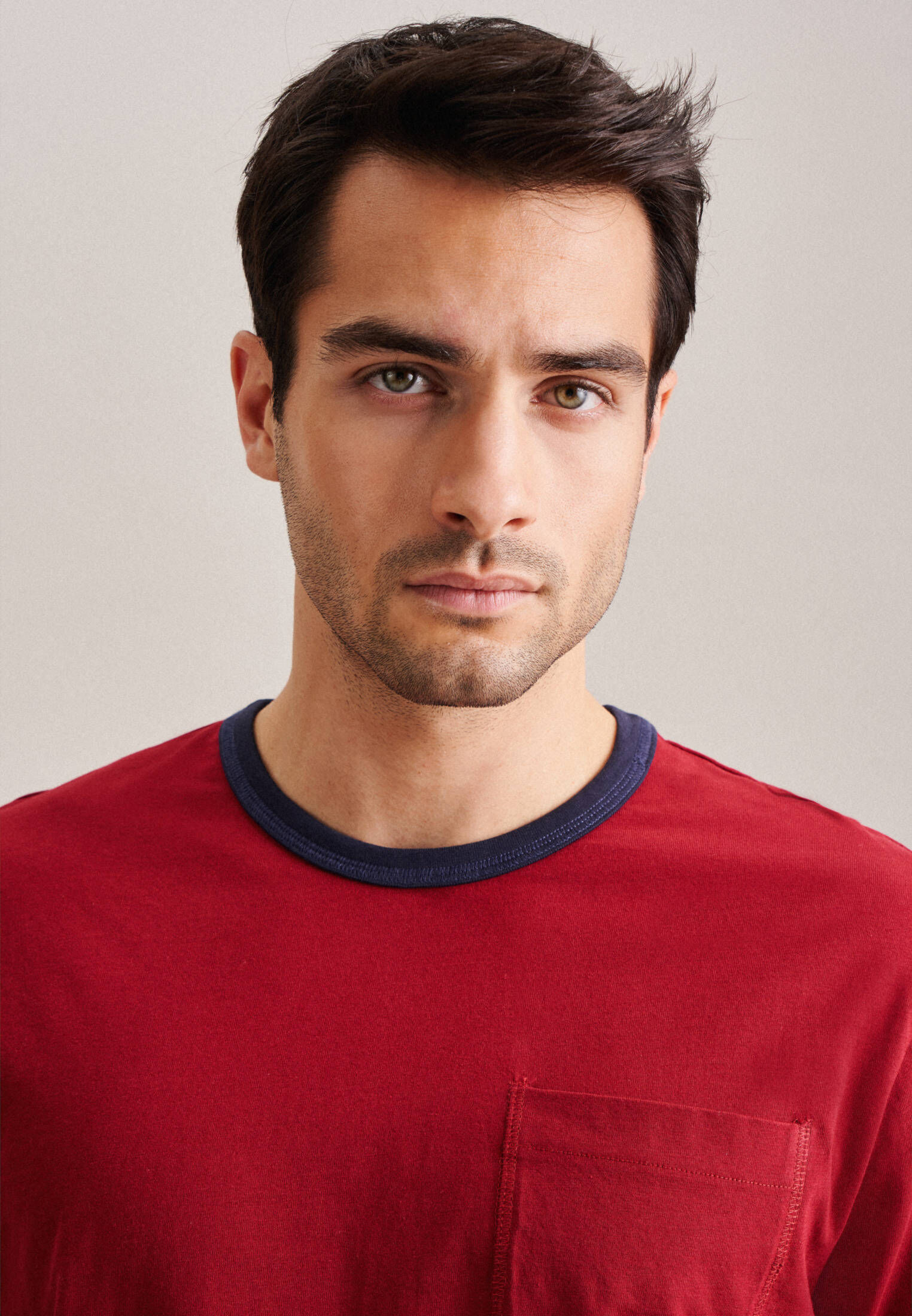 Seidensticker| Herren Pyjama Schwarze Rose