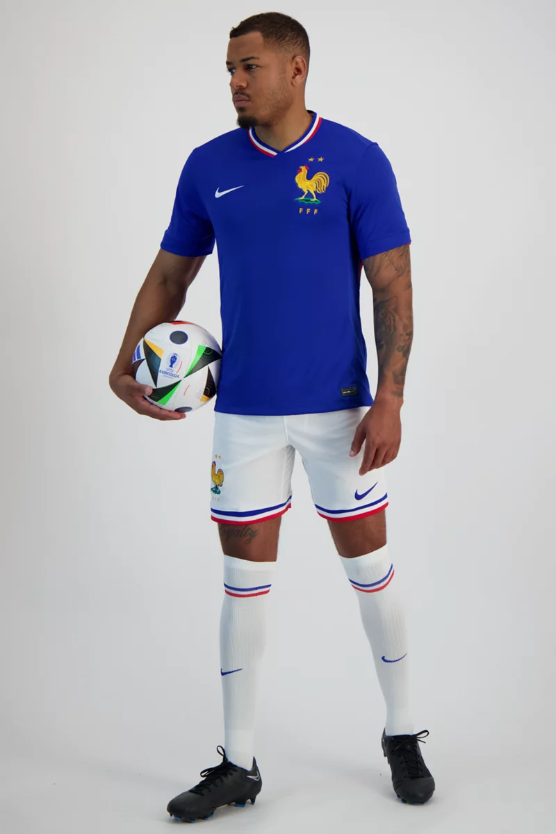 Nike Frankreich Home Replica Herren Short EM 2024