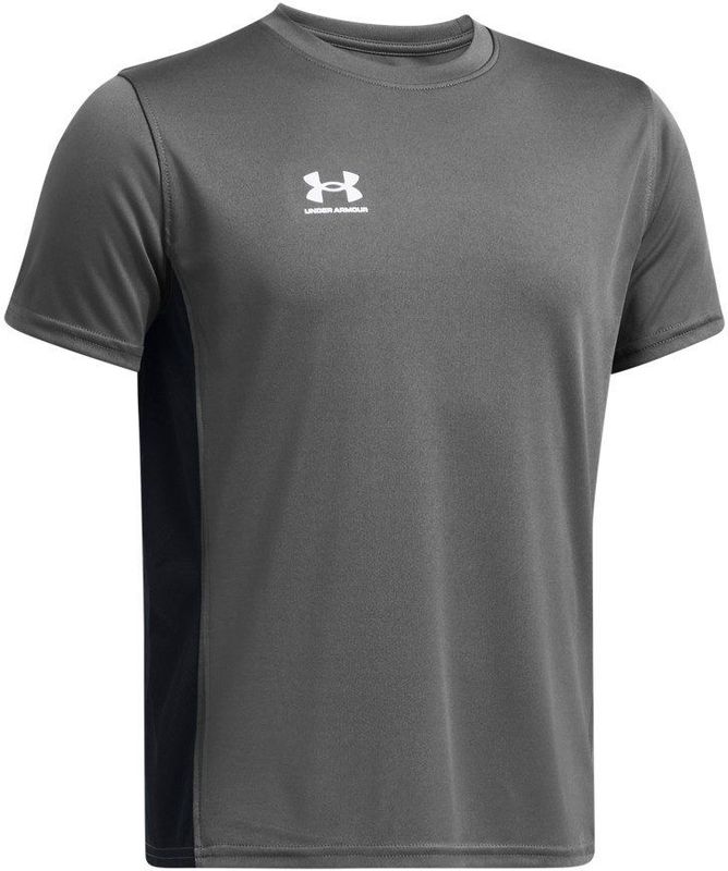 Under Armour - CHALLENGER - T-shirt - Castlerock/White - 100% Polyester