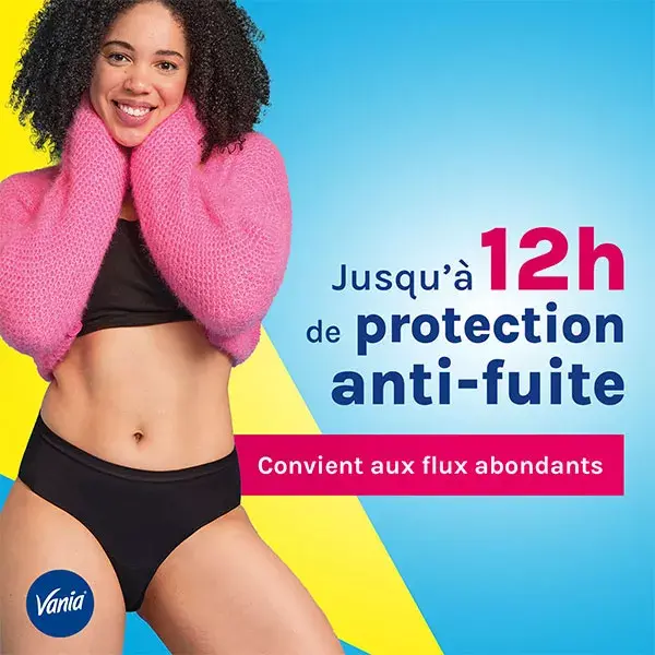 Calcinhas menstruais VANIA para fluxo intenso, tamanho XL/XXL