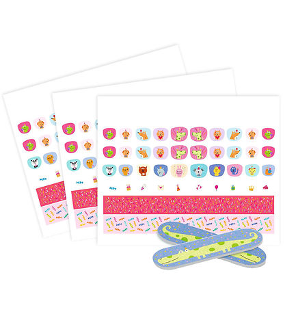 Djeco Nägel Stickers - 120 st. - Happy Geburtstag!