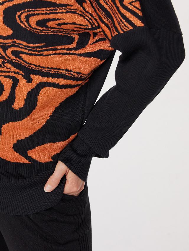 Pullover mit Lurexmotiv
